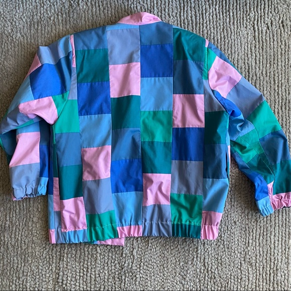 Vintage Oversized Patch Work Jacket - Picture 7 of 7